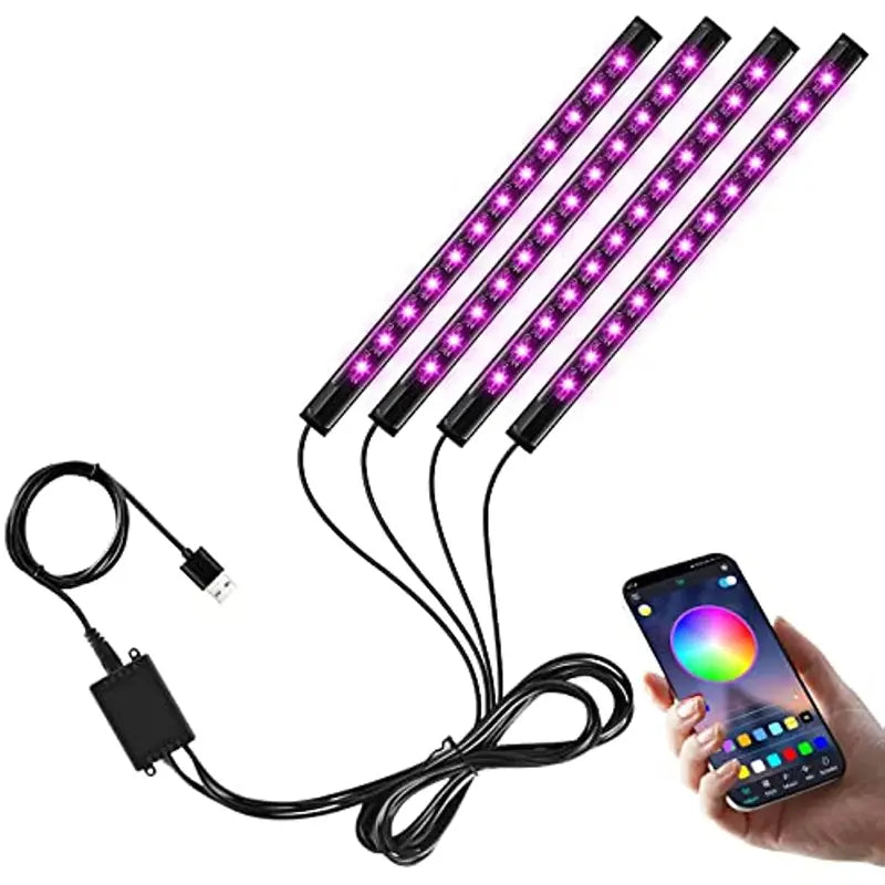 RGB LED Car Interior Light Strip