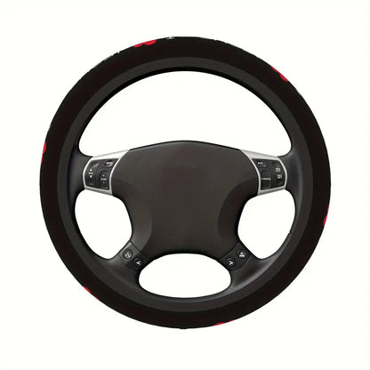 Jesus-Themed Non-Slip Neoprene Steering Wheel Cover