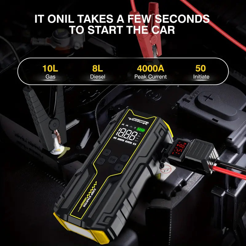 VoltSurge Car Jump Starter